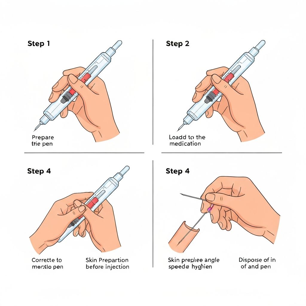 Mounjaro Pen 4-Step Usage Guide